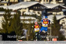 26.01.2018, Seefeld, Austria (AUT): Kristjan Ilves (EST) - FIS world cup nordic combined, individual gundersen HS109/5km, Seefeld (AUT). www.nordicfocus.com. © Thibaut/NordicFocus. Every downloaded picture is fee-liable.