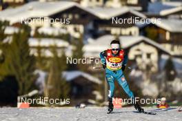 26.01.2018, Seefeld, Austria (AUT): Jason Lamy Chappuis (FRA) - FIS world cup nordic combined, individual gundersen HS109/5km, Seefeld (AUT). www.nordicfocus.com. © Thibaut/NordicFocus. Every downloaded picture is fee-liable.