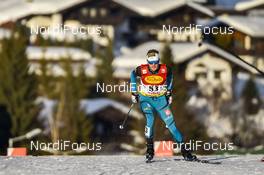 26.01.2018, Seefeld, Austria (AUT): Hugo Buffard (FRA) - FIS world cup nordic combined, individual gundersen HS109/5km, Seefeld (AUT). www.nordicfocus.com. © Thibaut/NordicFocus. Every downloaded picture is fee-liable.
