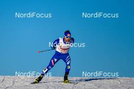 27.01.2018, Seefeld, Austria (AUT): Alessandro Pittin (ITA) - FIS world cup nordic combined, individual gundersen HS109/10km, Seefeld (AUT). www.nordicfocus.com. © Thibaut/NordicFocus. Every downloaded picture is fee-liable.