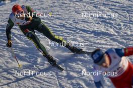27.01.2018, Seefeld, Austria (AUT): Bjoern Kircheisen (GER) - FIS world cup nordic combined, individual gundersen HS109/10km, Seefeld (AUT). www.nordicfocus.com. © Thibaut/NordicFocus. Every downloaded picture is fee-liable.