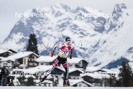28.01.2018, Seefeld, Austria (AUT): Lukas Greiderer (AUT) - FIS world cup nordic combined, individual gundersen HS109/15km, Seefeld (AUT). www.nordicfocus.com. © Modica/NordicFocus. Every downloaded picture is fee-liable.