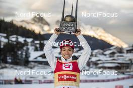 28.01.2018, Seefeld, Austria (AUT): Akito Watabe (JPN) - FIS world cup nordic combined, individual gundersen HS109/15km, Seefeld (AUT). www.nordicfocus.com. © Modica/NordicFocus. Every downloaded picture is fee-liable.
