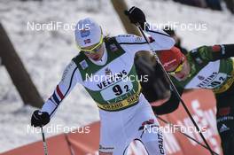 03.03.2018, Lahti, Finland (FIN): Mikko Kokslien (NOR) - FIS world cup nordic combined, team sprint HS130/2x7.5km, Lahti (FIN). www.nordicfocus.com. © Thibaut/NordicFocus. Every downloaded picture is fee-liable.