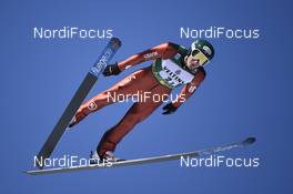 03.03.2018, Lahti, Finland (FIN): Ben Loomis (USA) - FIS world cup nordic combined, team sprint HS130/2x7.5km, Lahti (FIN). www.nordicfocus.com. © Thibaut/NordicFocus. Every downloaded picture is fee-liable.