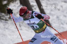 03.03.2018, Lahti, Finland (FIN): Pawel Slowiok (POL) - FIS world cup nordic combined, team sprint HS130/2x7.5km, Lahti (FIN). www.nordicfocus.com. © Thibaut/NordicFocus. Every downloaded picture is fee-liable.