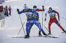 03.03.2018, Lahti, Finland (FIN): Raffaele Buzzi (ITA) - FIS world cup nordic combined, team sprint HS130/2x7.5km, Lahti (FIN). www.nordicfocus.com. © Thibaut/NordicFocus. Every downloaded picture is fee-liable.