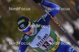 03.03.2018, Lahti, Finland (FIN): Arttu Maekiaho (FIN) - FIS world cup nordic combined, team sprint HS130/2x7.5km, Lahti (FIN). www.nordicfocus.com. © Thibaut/NordicFocus. Every downloaded picture is fee-liable.