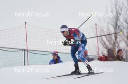 10.03.2018, Oslo, Norway (NOR): Bryan Fletcher (USA) - FIS world cup nordic combined, individual gundersen HS134/10km, Oslo (NOR). www.nordicfocus.com. © Thibaut/NordicFocus. Every downloaded picture is fee-liable.