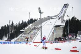 10.03.2018, Oslo, Norway (NOR): Mikko Kokslien (NOR) - FIS world cup nordic combined, individual gundersen HS134/10km, Oslo (NOR). www.nordicfocus.com. © Thibaut/NordicFocus. Every downloaded picture is fee-liable.