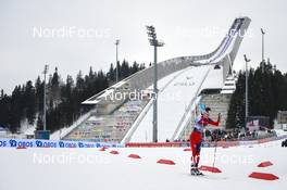 10.03.2018, Oslo, Norway (NOR): Lukas Danek (CZE) - FIS world cup nordic combined, individual gundersen HS134/10km, Oslo (NOR). www.nordicfocus.com. © Thibaut/NordicFocus. Every downloaded picture is fee-liable.