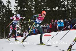 10.03.2018, Oslo, Norway (NOR): Johannes Rydzek (GER) - FIS world cup nordic combined, individual gundersen HS134/10km, Oslo (NOR). www.nordicfocus.com. © Thibaut/NordicFocus. Every downloaded picture is fee-liable.