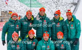 18.03.2018, Klingenthal, Germany (GER): Team Germany  - FIS world cup nordic combined, individual gundersen HS140/10km, Klingenthal (GER). www.nordicfocus.com. © Volk/NordicFocus. Every downloaded picture is fee-liable.