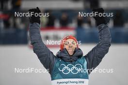 20.02.2018, Pyeongchang, Korea (KOR): Eric Frenzel (GER) - XXIII. Olympic Winter Games Pyeongchang 2018, nordic combined, individual gundersen HS140/10km, Pyeongchang (KOR). www.nordicfocus.com. © Thibaut/NordicFocus. Every downloaded picture is fee-liable.
