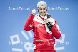 15.02.2018, Pyeongchang, Korea (KOR): Lukas Klapfer (AUT) - XXIII. Olympic Winter Games Pyeongchang 2018, nordic combined, medals, Modica/NordicFocus. Every downloaded picture is fee-liable.
