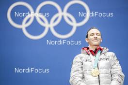 15.02.2018, Pyeongchang, Korea (KOR): Eric Frenzel (GER) - XXIII. Olympic Winter Games Pyeongchang 2018, nordic combined, medals, Modica/NordicFocus. Every downloaded picture is fee-liable.