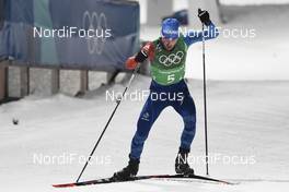 22.02.2018, Pyeongchang, Korea (KOR): Francois Braud (FRA) - XXIII. Olympic Winter Games Pyeongchang 2018, nordic combined, team HS140/4x5km, Pyeongchang (KOR). www.nordicfocus.com. © Thibaut/NordicFocus. Every downloaded picture is fee-liable.