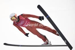 22.02.2018, Pyeongchang, Korea (KOR): Ben Loomis (USA) - XXIII. Olympic Winter Games Pyeongchang 2018, nordic combined, team HS140/4x5km, Pyeongchang (KOR). www.nordicfocus.com. © Thibaut/NordicFocus. Every downloaded picture is fee-liable.