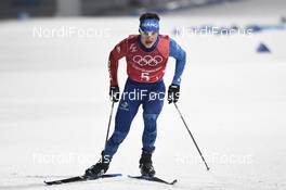 22.02.2018, Pyeongchang, Korea (KOR): Antoine Gerard (FRA) - XXIII. Olympic Winter Games Pyeongchang 2018, nordic combined, team HS140/4x5km, Pyeongchang (KOR). www.nordicfocus.com. © Thibaut/NordicFocus. Every downloaded picture is fee-liable.