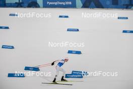 22.02.2018, Pyeongchang, Korea (KOR): Adam Cieslar (POL) - XXIII. Olympic Winter Games Pyeongchang 2018, nordic combined, team HS140/4x5km, Pyeongchang (KOR). www.nordicfocus.com. © Thibaut/NordicFocus. Every downloaded picture is fee-liable.
