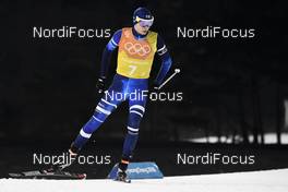 22.02.2018, Pyeongchang, Korea (KOR): Eero Hirvonen (FIN) - XXIII. Olympic Winter Games Pyeongchang 2018, nordic combined, team HS140/4x5km, Pyeongchang (KOR). www.nordicfocus.com. © Thibaut/NordicFocus. Every downloaded picture is fee-liable.