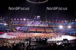 09.02.2018, Pyeongchang, Korea (KOR): Event Feature: Germany walks in - XXIII. Olympic Winter Games Pyeongchang 2018, opening ceremony, Pyeongchang (KOR). www.nordicfocus.com. © Manzoni/NordicFocus. Every downloaded picture is fee-liable.