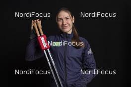 04.12.2018, Pokljuka, Slovenia (SLO): Lyudmila Akhatova (KAZ) - IBU world cup biathlon, photoshooting, Pokljuka (SLO). www.nordicfocus.com. © Manzoni/NordicFocus. Every downloaded picture is fee-liable.