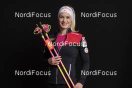 04.12.2018, Pokljuka, Slovenia (SLO): Katharina Innerhofer (AUT) - IBU world cup biathlon, photoshooting, Pokljuka (SLO). www.nordicfocus.com. © Manzoni/NordicFocus. Every downloaded picture is fee-liable.