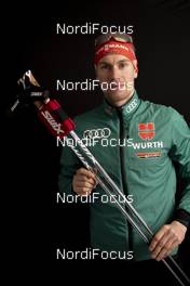 12.12.2018, Hochfilzen, Austria (AUT): Johannes Kuehn (GER) - IBU world cup biathlon, photoshooting, Hochfilzen (AUT). www.nordicfocus.com. © Manzoni/NordicFocus. Every downloaded picture is fee-liable.