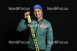 04.12.2018, Pokljuka, Slovenia (SLO): Franziska Preuss (GER) - IBU world cup biathlon, photoshooting, Pokljuka (SLO). www.nordicfocus.com. © Manzoni/NordicFocus. Every downloaded picture is fee-liable.