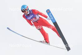 01.01.2018, Garmisch-Partenkirchen, Germany (GER): Denis Kornilov (RUS) - FIS world cup ski jumping, four hills tournament, individual HS140, Garmisch-Partenkirchen (GER). www.nordicfocus.com. © Rauschendorfer/NordicFocus. Every downloaded picture is fee-liable.