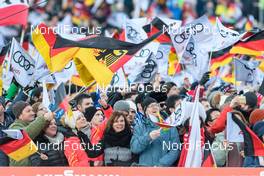 01.01.2018, Garmisch-Partenkirchen, Germany (GER): cheering spectators - FIS world cup ski jumping, four hills tournament, individual HS140, Garmisch-Partenkirchen (GER). www.nordicfocus.com. © Rauschendorfer/NordicFocus. Every downloaded picture is fee-liable.