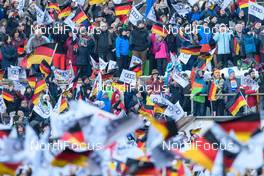01.01.2018, Garmisch-Partenkirchen, Germany (GER): cheering spectators - FIS world cup ski jumping, four hills tournament, individual HS140, Garmisch-Partenkirchen (GER). www.nordicfocus.com. © Rauschendorfer/NordicFocus. Every downloaded picture is fee-liable.
