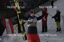 04.01.2018, Innsbruck, Austria (AUT): Kamil Stoch (POL) - FIS world cup ski jumping, four hills tournament, individual HS130, Innsbruck (AUT). www.nordicfocus.com. © Thibaut/NordicFocus. Every downloaded picture is fee-liable.