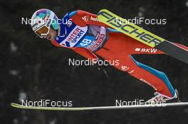 04.01.2018, Innsbruck, Austria (AUT): Killian Peier (SUI) - FIS world cup ski jumping, four hills tournament, individual HS130, Innsbruck (AUT). www.nordicfocus.com. © Thibaut/NordicFocus. Every downloaded picture is fee-liable.