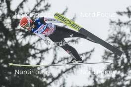 04.01.2018, Innsbruck, Austria (AUT): Markus Eisenbichler (GER) - FIS world cup ski jumping, four hills tournament, individual HS130, Innsbruck (AUT). www.nordicfocus.com. © Thibaut/NordicFocus. Every downloaded picture is fee-liable.
