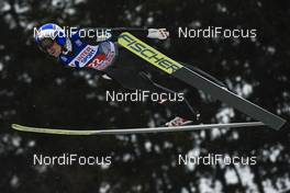 04.01.2018, Innsbruck, Austria (AUT): Timi Zajc (SLO) - FIS world cup ski jumping, four hills tournament, individual HS130, Innsbruck (AUT). www.nordicfocus.com. © Thibaut/NordicFocus. Every downloaded picture is fee-liable.