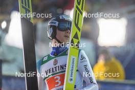 21.01.2018, Oberstdorf, Germany (GER): Andreas Schuler (SUI) - FIS ski flying world championships, team HS225, Oberstdorf (GER). www.nordicfocus.com. © Rauschendorfer/NordicFocus. Every downloaded picture is fee-liable.