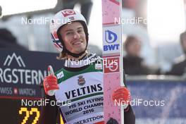21.01.2018, Oberstdorf, Germany (GER): Daniel Andre Tande (NOR) - FIS ski flying world championships, team HS225, Oberstdorf (GER). www.nordicfocus.com. © Rauschendorfer/NordicFocus. Every downloaded picture is fee-liable.