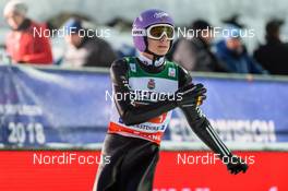 21.01.2018, Oberstdorf, Germany (GER): Andreas Wellinger (GER) - FIS ski flying world championships, team HS225, Oberstdorf (GER). www.nordicfocus.com. © Rauschendorfer/NordicFocus. Every downloaded picture is fee-liable.