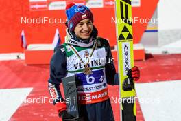 21.01.2018, Oberstdorf, Germany (GER): Kamil Stoch (POL) - FIS ski flying world championships, team HS225, Oberstdorf (GER). www.nordicfocus.com. © Rauschendorfer/NordicFocus. Every downloaded picture is fee-liable.