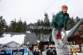 27.01.2018, Zakopane, Poland (POL): Richard Freitag (GER) - FIS world cup ski jumping, team HS140, Zakopane (POL). www.nordicfocus.com. © Tumashov/NordicFocus. Every downloaded picture is fee-liable.
