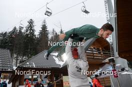 27.01.2018, Zakopane, Poland (POL): Markus Eisenbichler (GER) - FIS world cup ski jumping, team HS140, Zakopane (POL). www.nordicfocus.com. © Tumashov/NordicFocus. Every downloaded picture is fee-liable.