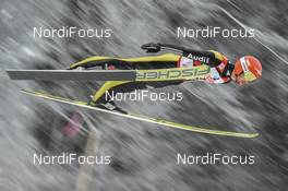 04.02.2018, Willingen, Germany (GER): Markus Eisenbichler (GER) - FIS world cup ski jumping, individual HS145, Willingen (GER). www.nordicfocus.com. © Thibaut/NordicFocus. Every downloaded picture is fee-liable.