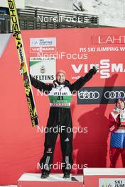 04.03.2018, Lahti, Finland (FIN): Markus Eisenbichler (GER) - FIS world cup ski jumping, individual HS130, Lahti (FIN). www.nordicfocus.com. © Modica/NordicFocus. Every downloaded picture is fee-liable.
