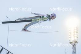 04.03.2018, Lahti, Finland (FIN): Andreas Wellinger (GER) - FIS world cup ski jumping, individual HS130, Lahti (FIN). www.nordicfocus.com. © Modica/NordicFocus. Every downloaded picture is fee-liable.