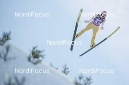 03.03.2018, Lahti, Finland (FIN): Stefan Kraft (AUT) - FIS world cup ski jumping, team HS130, Lahti (FIN). www.nordicfocus.com. © Modica/NordicFocus. Every downloaded picture is fee-liable.