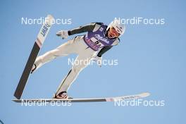 03.03.2018, Lahti, Finland (FIN): Mikhail Nazarov (RUS) - FIS world cup ski jumping, team HS130, Lahti (FIN). www.nordicfocus.com. © Modica/NordicFocus. Every downloaded picture is fee-liable.