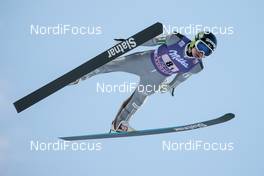 03.03.2018, Lahti, Finland (FIN): Anze Lanisek (SLO) - FIS world cup ski jumping, team HS130, Lahti (FIN). www.nordicfocus.com. © Modica/NordicFocus. Every downloaded picture is fee-liable.
