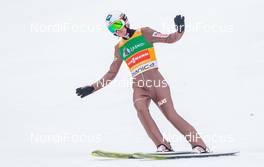 25.03.2018, Planica, Slovenia (SLO): Kamil Stoch (POL)  - FIS world cup ski flying, individual HS225, Planica (SLO). www.nordicfocus.com. © Nordicfocus/EXPA/JFK. Every downloaded picture is fee-liable.